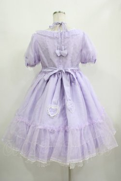 画像3: Angelic Pretty / Lovelyオーガンジーワンピース Free ラベンダー H-25-08-24-001-AP-OP-NS-ZH