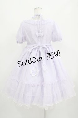 画像3: Angelic Pretty / Lovelyオーガンジーワンピース Free ラベンダー H-25-08-24-001-AP-OP-NS-ZH