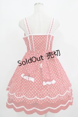 画像3: Angelic Pretty / うさぎちゃんポッケジャンパースカート Free レッド H-25-08-24-007-AP-OP-NS-ZH