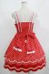 画像3: Angelic Pretty / うさぎちゃんポッケジャンパースカート Free レッド H-25-08-24-007-AP-OP-NS-ZH