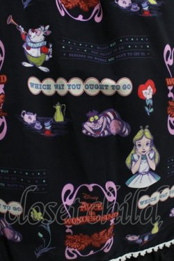 画像4: metamorphose / Disney Alice in Wonderlandジャンパースカートセット サイズ1（通常サイズ） ブラック H-25-08-24-011-ME-OP-NS-ZH