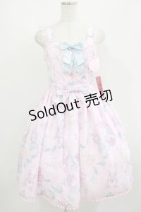 Angelic Pretty / Moco moco Bunnysジャンパースカート Free ピンク H-25-08-24-012-AP-OP-NS-ZH
