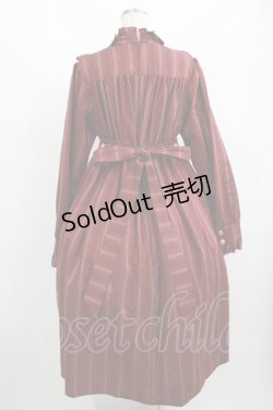 画像3: Physical Drop / ナース風ワンピース・ヘッドドレスセット Free ボルドー H-25-08-24-013-LO-OP-NS-ZH