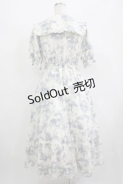 画像3: m petit by misako / トワルドジュイOPハンソデ M オフ/サックス H-25-08-24-017-LO-OP-NS-ZH