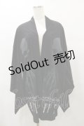 SEX POT ReVeNGe / Skull Ghost Kimono Sleeveカーディガン  ブラック H-25-08-25-1048-SP-TO-KB-ZH