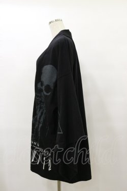 画像3: SEX POT ReVeNGe / Skull Ghost Kimono Sleeveカーディガン  ブラック H-25-08-25-1048-SP-TO-KB-ZH