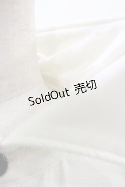 画像4: ALGONQUINS / レイヤード風レース切替カットソー  白×黒 H-25-08-25-1058-AL-TO-KB-ZH