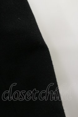 画像5: BPN / アシメデザインウールロングコート  黒 H-25-08-25-1065-GO-CO-KB-ZH