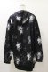 画像2: NieR Clothing / 総柄ZIPパーカー F 黒 H-25-08-25-1010-PU-TO-KB-ZH (2)