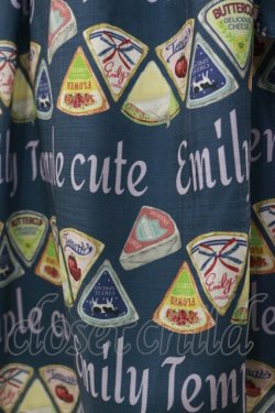画像4: Emily Temple cute / パッケージチーズワンピース  ネイビー H-25-08-25-1076-ET-OP-KB-ZH