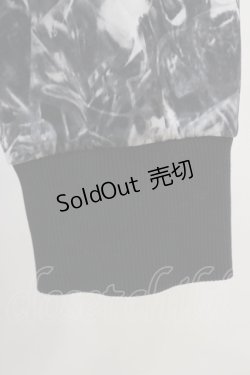 画像3: NieR Clothing / 総柄ZIPパーカー  黒 H-25-08-25-1014-PU-TO-KB-ZH