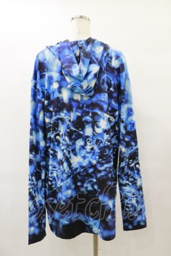 画像2: NieR Clothing / 総柄プルパーカー F 青 H-25-08-25-1003-PU-TO-KB-ZH