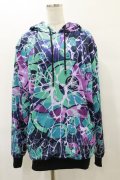 NieR Clothing / 総柄ふわもこプルパーカー   H-25-08-25-1024-PU-TO-KB-ZH
