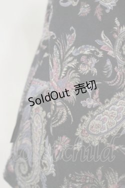 画像3: Ozz oneste / 総柄半袖カットソー  黒 H-25-08-25-1032-OO-TO-KB-ZH