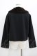 画像3: m petit by misako / ファー襟ショートコート L ブラック H-25-08-26-1026-LO-CO-NS-ZH (3)