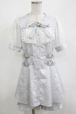 画像1: Ank Rouge / ジャガードセットアップ M ブルー H-25-08-26-1032-CA-OP-NS-ZH