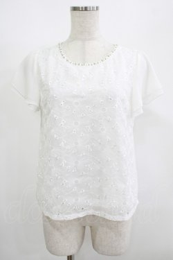 画像1: LODISPOTTO / フラワートップス M オフ H-25-08-26-1045-LO-TO-NS-ZH