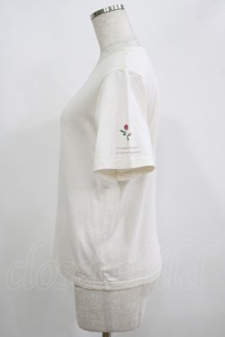 画像2: Honey Cinnamon / ロゴ刺繍Tシャツ Free ピンク H-25-08-26-1050-LO-TS-NS-ZH