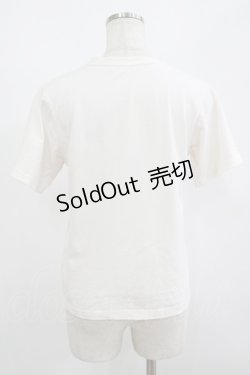 画像3: Honey Cinnamon / ロゴ刺繍Tシャツ Free ピンク H-25-08-26-1050-LO-TS-NS-ZH