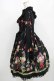 画像2: LIEF / Roses for the queen of heartsワンピース M ブラック H-25-08-26-1001-LO-OP-NS-ZH (2)