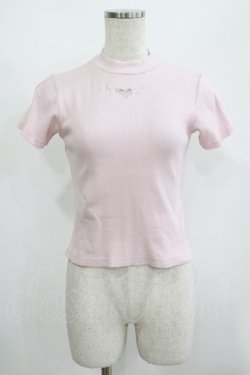 画像1: Honey Cinnamon / アームウォーマーsetテレコトップス Free ピンク H-25-08-26-1054-LO-TO-NS-ZH