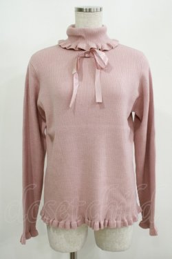 画像1: m petit by misako / サンリオキャラクターズコラボ マイメロディ ニットプルオーバー LL ピンク H-25-08-26-1056-LO-TO-NS-ZH