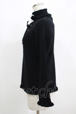 画像2: m petit by misako / サンリオキャラクターズコラボ クロミ ニットプルオーバー LL ブラック H-25-08-26-1057-LO-TO-NS-ZH