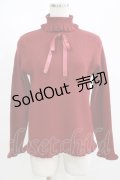 m petit by misako / サンリオキャラクターズコラボ キティ ニットプルオーバー LL エンジ H-25-08-26-1058-LO-TO-NS-ZH