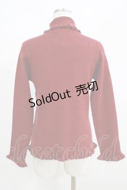 画像3: m petit by misako / サンリオキャラクターズコラボ キティ ニットプルオーバー LL エンジ H-25-08-26-1058-LO-TO-NS-ZH
