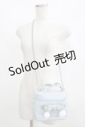 Ank Rouge / バニティバッグ  ブルー H-25-08-26-1064-CA-BG-NS-ZH