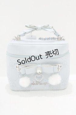 画像2: Ank Rouge / バニティバッグ  ブルー H-25-08-26-1064-CA-BG-NS-ZH