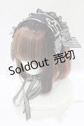 BABY,THE STARS SHINE BRIGHT / Margarethaヘッドドレス  ブラック H-25-08-26-1071-BA-AC-NS-ZH