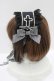 画像2: BABY,THE STARS SHINE BRIGHT / Margarethaヘッドドレス  ブラック H-25-08-26-1071-BA-AC-NS-ZH (2)