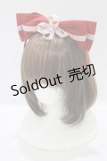 To Alice / リボンカチューシャ  レッド H-25-08-26-1072-LO-AC-NS-ZH