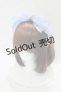 Ank Rouge / オーガンジーリボンパールカチューシャ  ブルー H-25-08-26-1073-CA-AC-NS-ZH