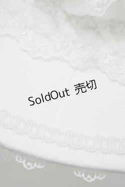 画像3: Hoshibako Works / ナイト・イーヴィル エレガンスチャームハット  オフ白 H-25-08-26-1078-LO-AC-NS-ZH