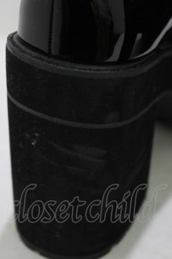 画像4: Bubbles / ハトメベルトシューズ 38（23.5cm〜24.0cm） ブラックエナメル H-25-08-26-1083-CA-SH-NS-ZH