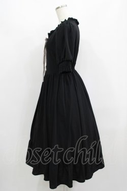 画像2: m petit by misako / AMレースアップワンピース M ブラック H-25-08-26-1008-LO-OP-NS-ZH