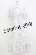 m petit by misako / トワルドジュイOPハンソデ M オフ/ブルー H-25-08-26-1013-LO-OP-NS-ZH