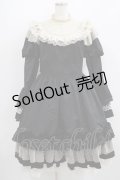 Hoshibako Works / ブライトプリンセス ドレス ワンピース L ブラック/アイボリー H-25-08-26-1002-LO-OP-NS-ZH