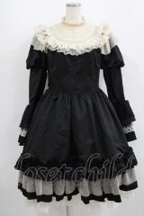 Hoshibako Works / ブライトプリンセス ドレス ワンピース L ブラック/アイボリー H-25-08-26-1002-LO-OP-NS-ZH