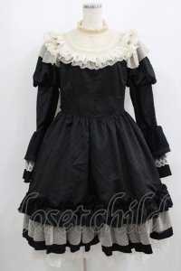 Hoshibako Works / ブライトプリンセス ドレス ワンピース L ブラック/アイボリー H-25-08-26-1002-LO-OP-NS-ZH