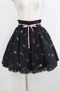 Ank Rouge / Vintage Cosmeticスカート M ブラック H-25-08-26-1023-CA-SK-NS-ZH