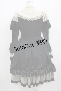 画像3: Hoshibako Works / ブライトプリンセス ドレス ワンピース L ブラック/アイボリー H-25-08-26-1002-LO-OP-NS-ZH