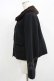 画像2: m petit by misako / ファー襟ショートコート L ブラック H-25-08-26-1026-LO-CO-NS-ZH (2)