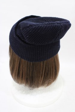 画像2: Katie / RIB LOGO watch cap  ブラック H-25-08-27-004-LO-AC-KB-ZH
