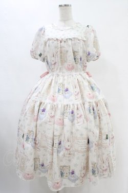 画像1: Emily Temple cute / Chambreティアードワンピース  オフホワイト H-25-08-27-044-ET-OP-KB-ZH