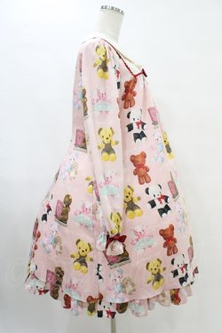 画像3: Emily Temple cute / Fluffy Bears Aラインワンピース  ピンク H-25-08-27-045-ET-OP-KB-ZH