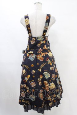 画像2: Jane Marple / Dear my crewのエプロンドレス  ネイビー H-25-08-27-046-JM-OP-KB-ZH