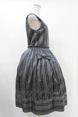 画像3: Jane Marple / Regimental stripeドミトリードレス  グレー H-25-08-27-047-JM-OP-KB-ZH